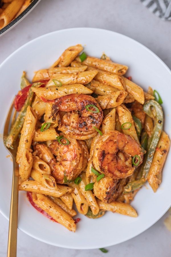 Shrimp Rasta Pasta