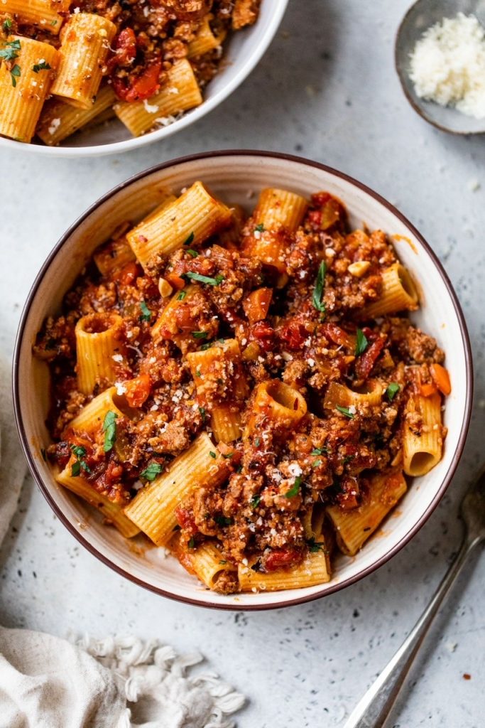 Ground Turkey Bolognese 