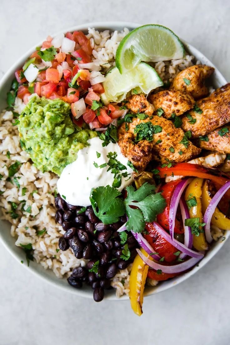 Chicken Fajita Bowl