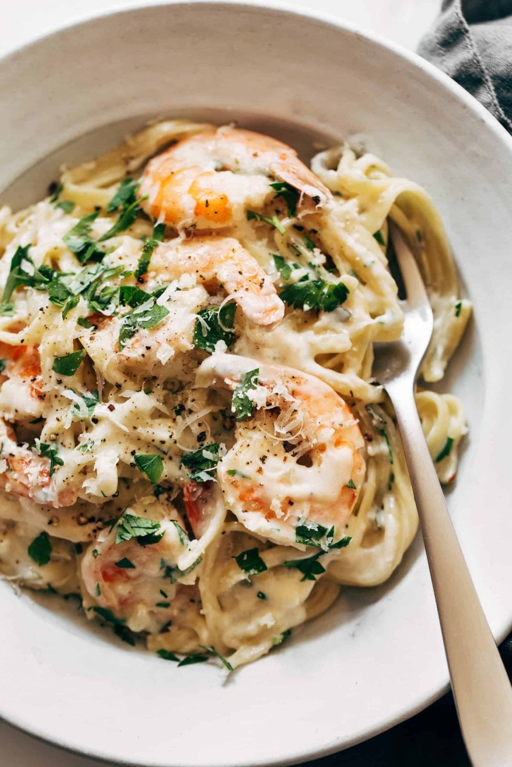 Butter White Wine Shrimp