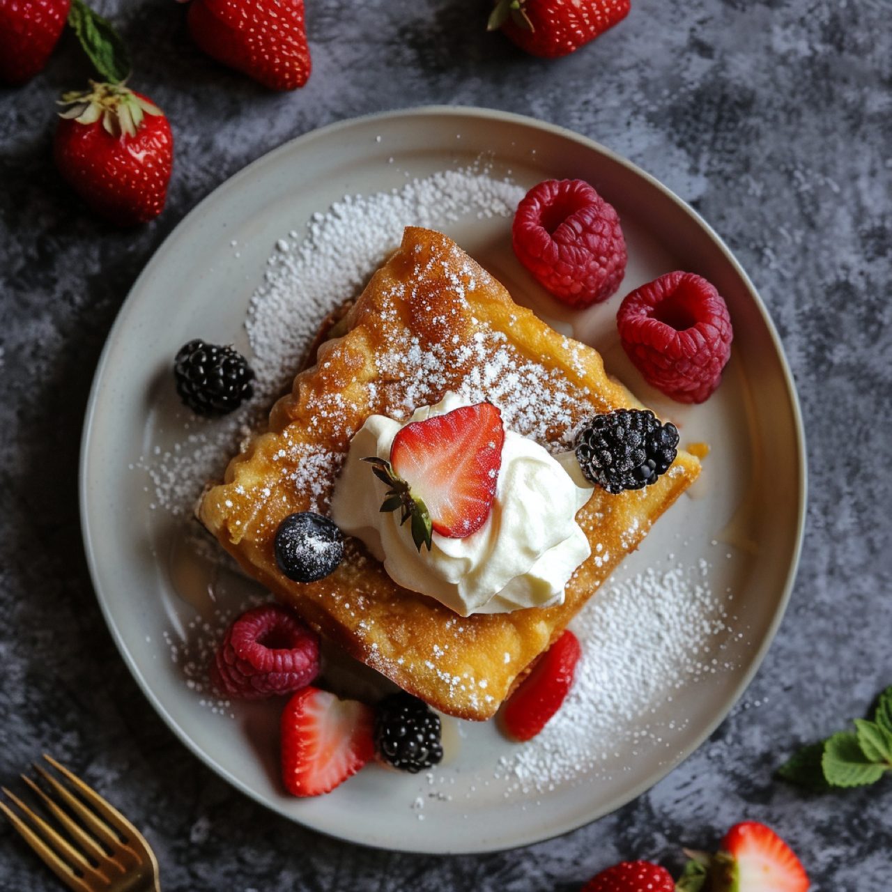 Tres Leche French Toast 