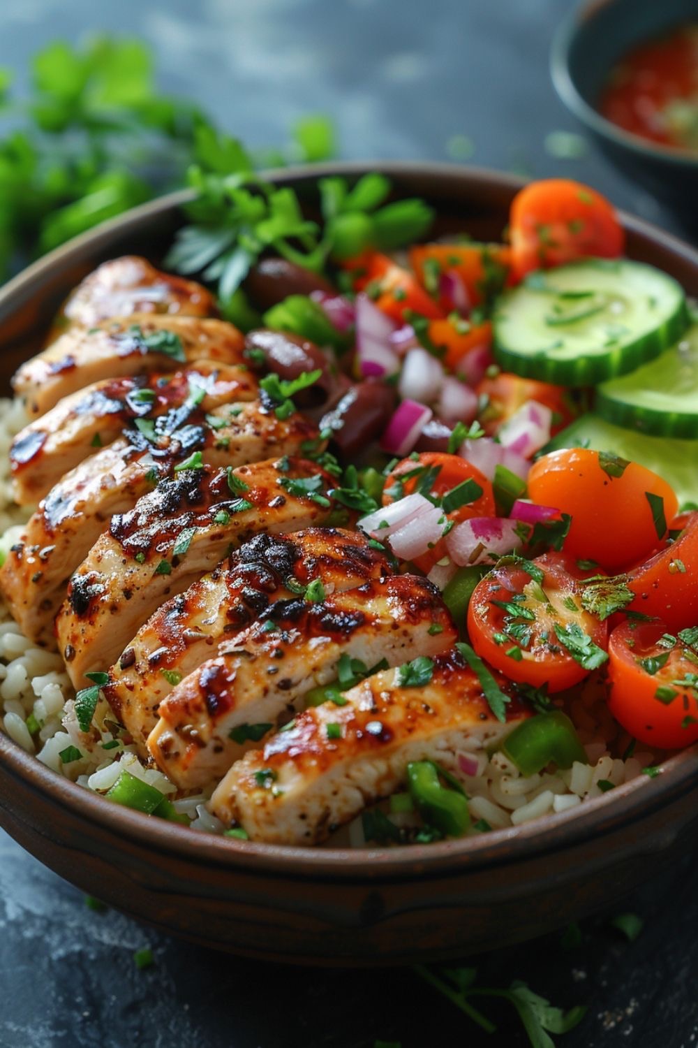 Greek Chicken Bowl