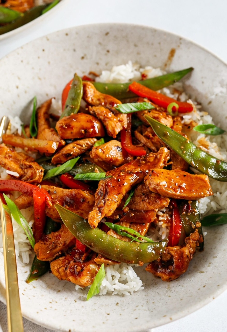 Firecracker Chicken Stir-Fry 