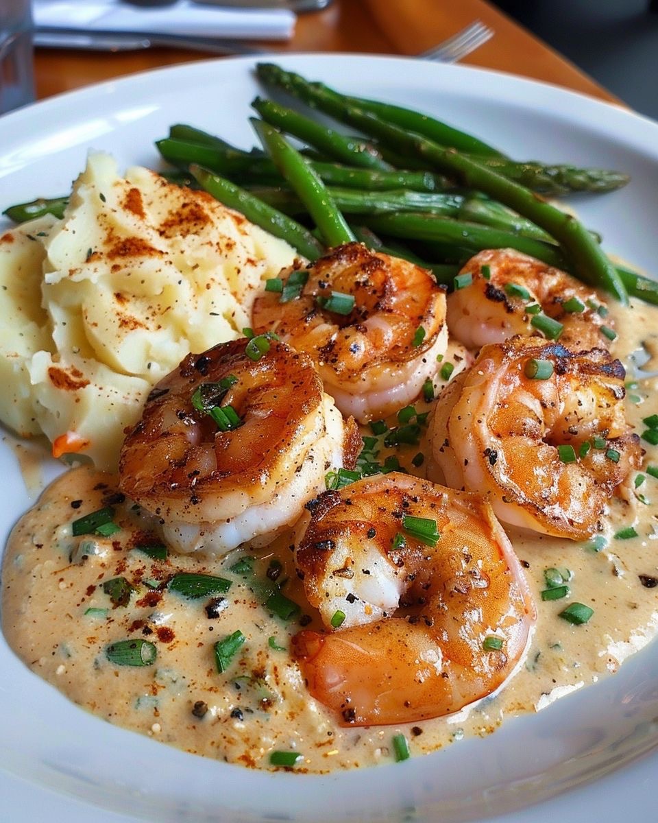 Creamy Garlic Shrimp