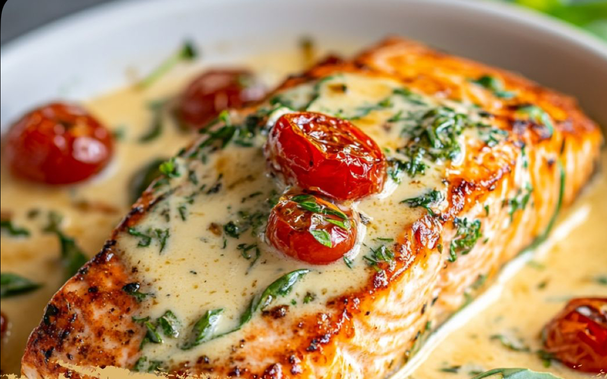 Creamy Tuscan Salmon