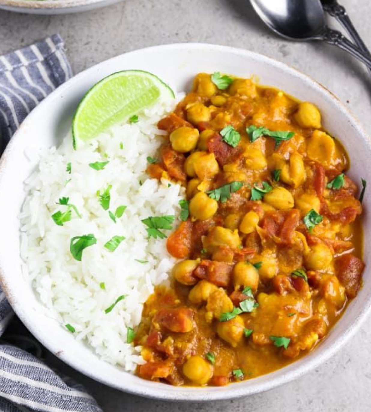 Garbanzo Coconut Curry