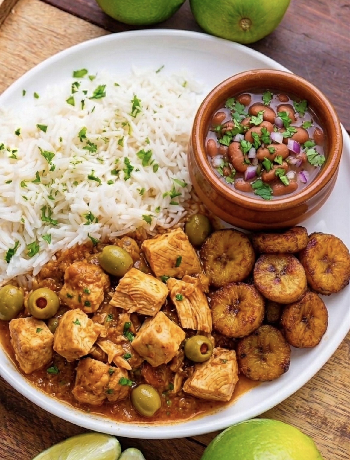 La Bandera (Stewed Chicken)