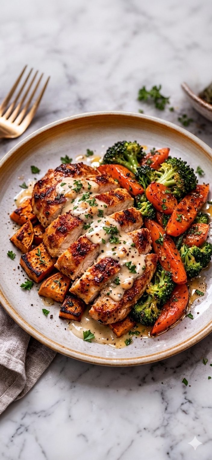 Creamy Garlic Chicken 