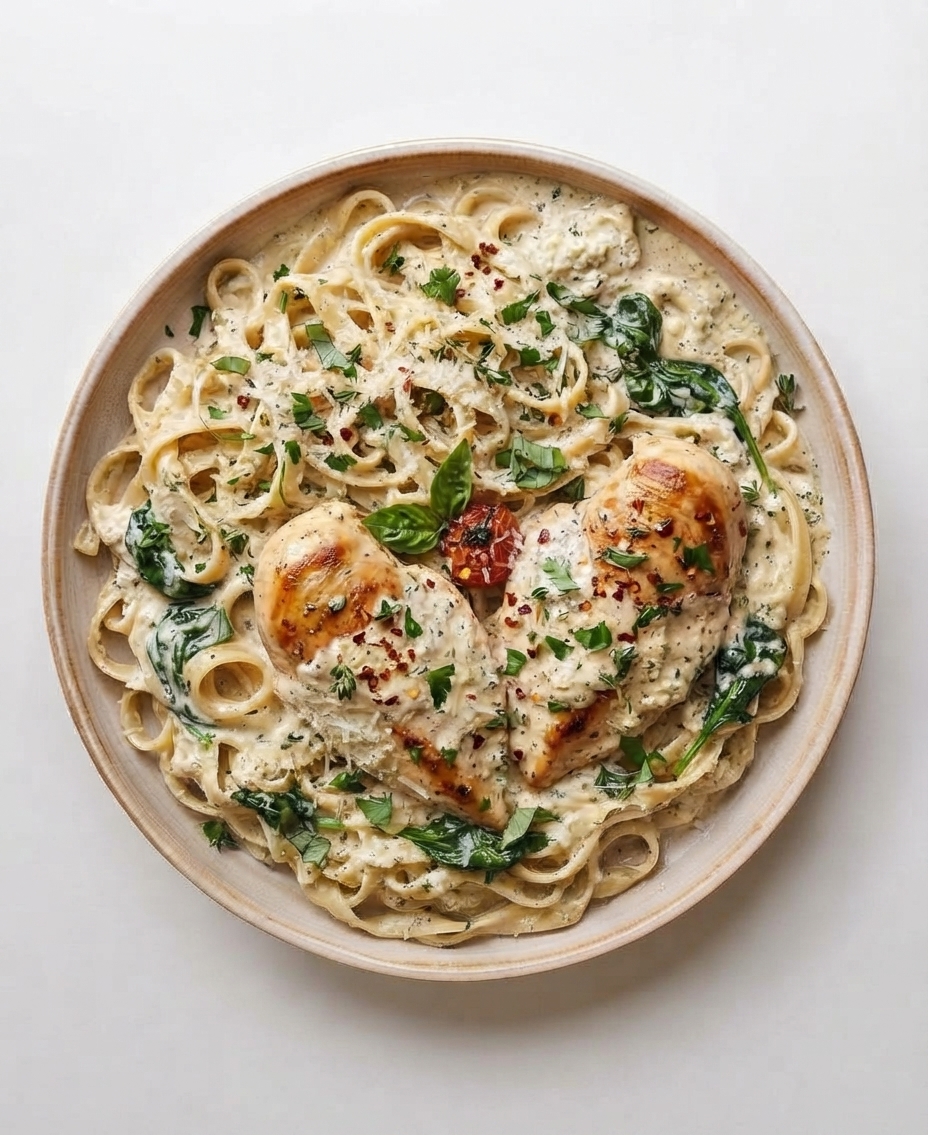 Creamy Ricotta Chicken Pasta